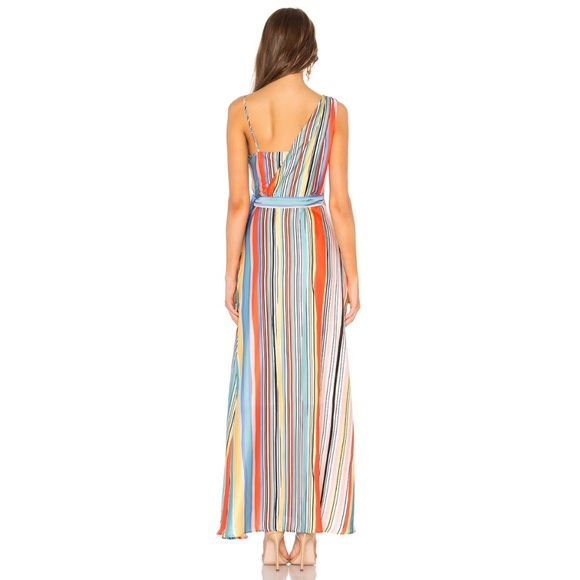 New Lovers + Friends Montague Rainbow Maxi Dress - Picture 3 of 8